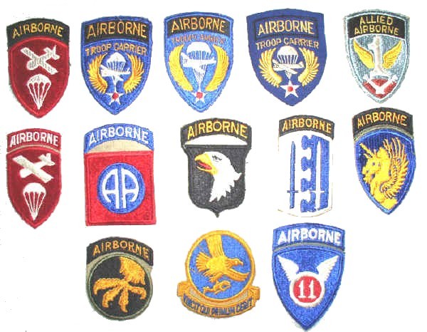 Us Army Patch Chart