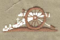 RNZ Artillery cloth badge