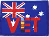 Vet with Aust flag