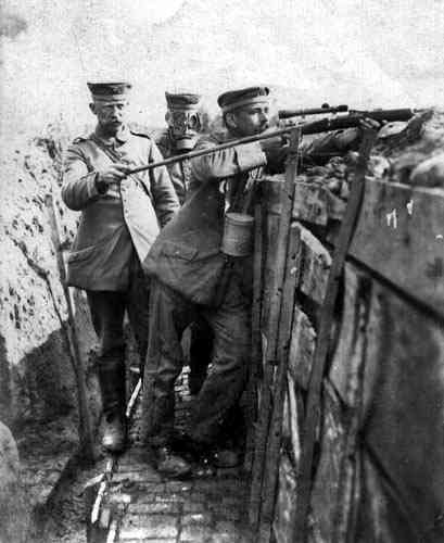 Turkish trenches at Anzac, Well made German trench WW1 