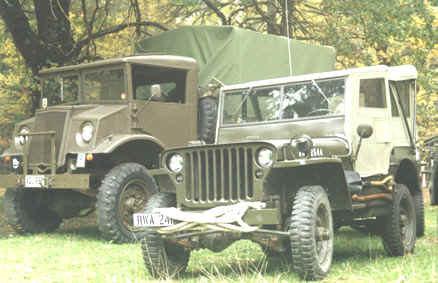 F15A Ford Blitz and Willys MB Jeep