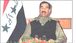 Saddam Hussein insists that the Gulf War was a victory for Iraq