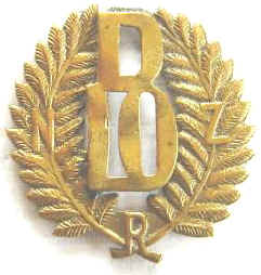 NZ WW1 D Company 10th Reinfs Cap Badge