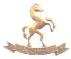 WW1 NZMR Reinfs Rearing Horse Right Coll Badge