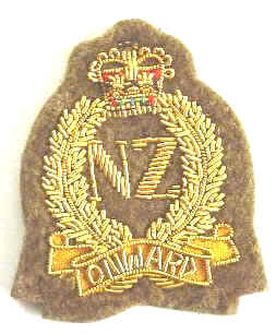 NZ ONWARD Q/C Bullion Officers Badge