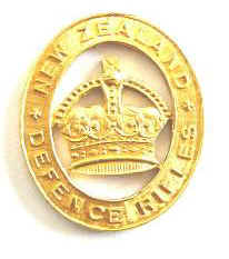 NZ WW1 National Reserve Defence Rifles Badge
