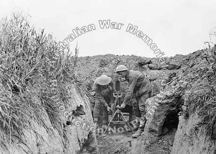 trenches world war one. Trench fighting was mortar