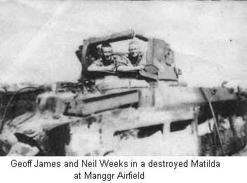 Matilda tank (destroyed)