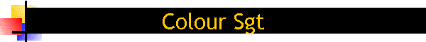 Colour Sgt