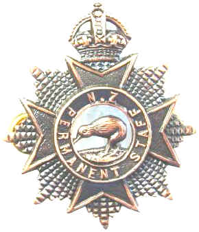 NZ Permanent Staff K/C New Type Cap Badge