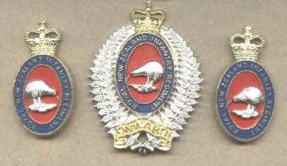 RNZIR CAP and COLLAR Badges