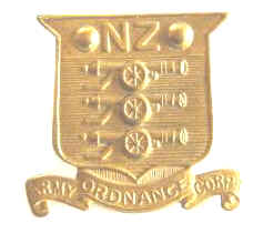 SCARCE 1st Patt NZ Army Ordnance Corps Badge