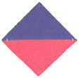 Colour patch for 22nd Battalion